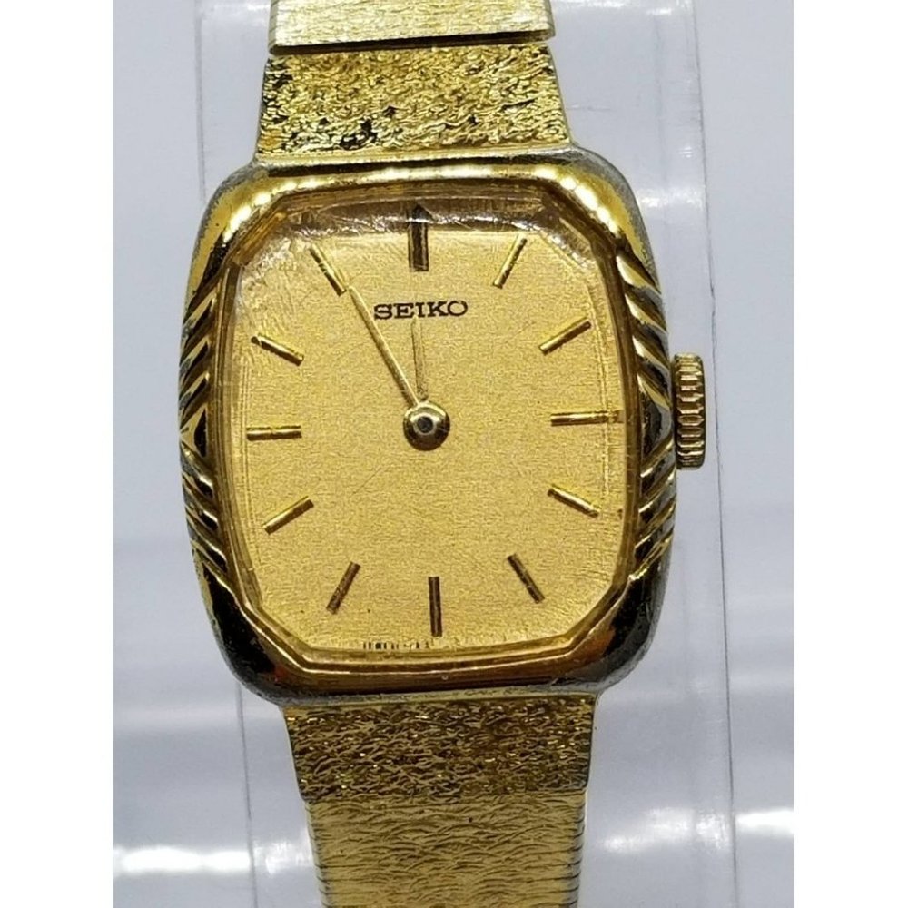 Vintage Seiko Women's Watch 20mm 11-5500-p